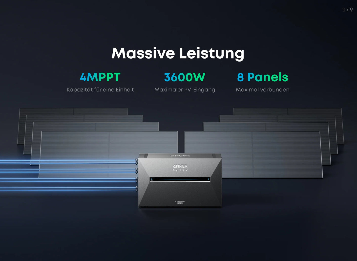 Anker SOLIX BP2700 Erweiterungs Akku, 2.69kWh