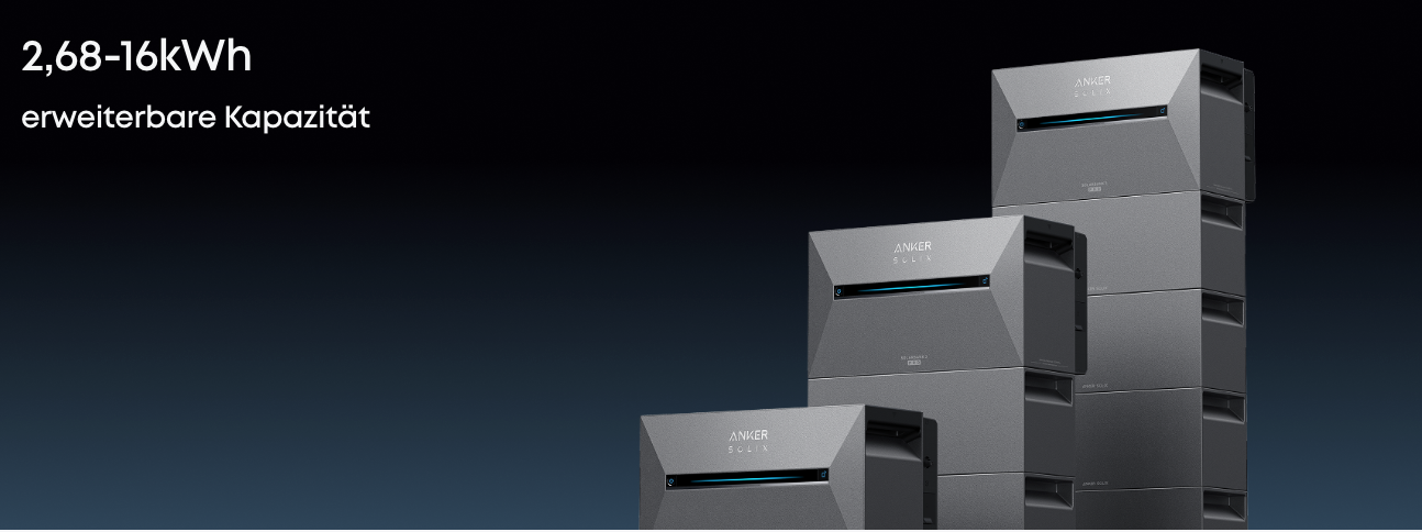 Anker SOLIX Solarbank 3 E2700 Pro + 2 BP2700 8.06 kWh