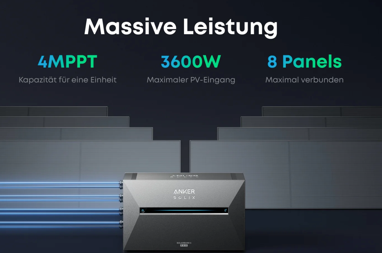 Anker SOLIX Solarbank 3 E2700 Pro + 2 BP2700 8.06 kWh