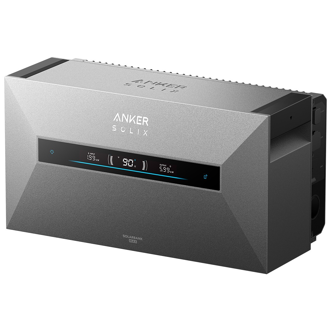 Anker SOLIX Solarbank Max AC Hauptmodul mit Frontdisplay